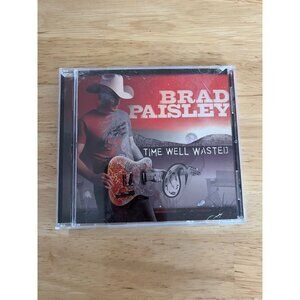 Brad Paisley "Time Well Wasted" CD Album Country Music Hits 2005 Arista Records